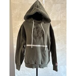 Nike NBA Dallas Mavericks Standard‑Issue Hoodie - L Olive Green, Heavyweight